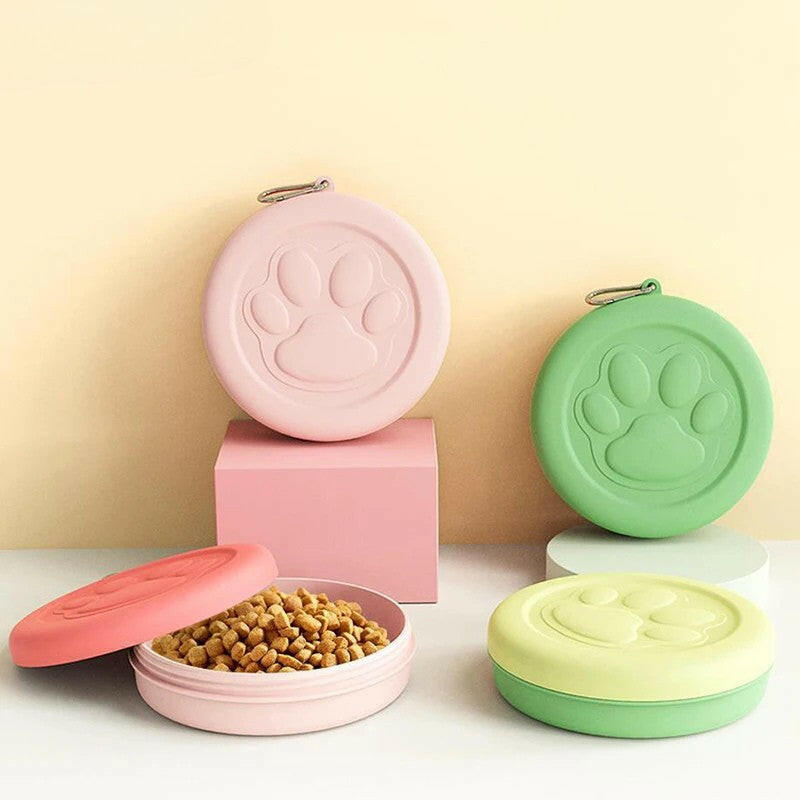 Portable Pet Feeder Bowl.