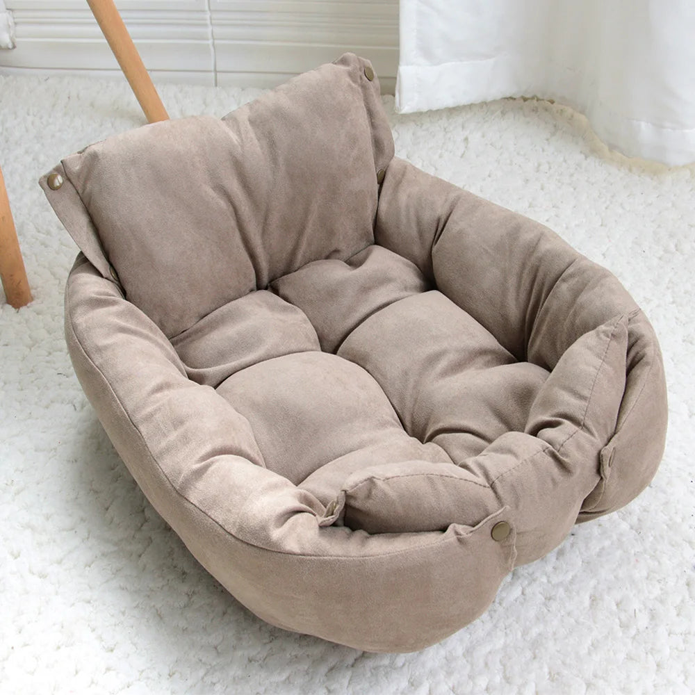 Soft Nest Bed for Dogs & Cats.