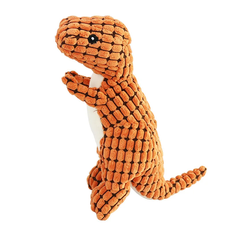 Dinosaur Plush Chew Toy.
