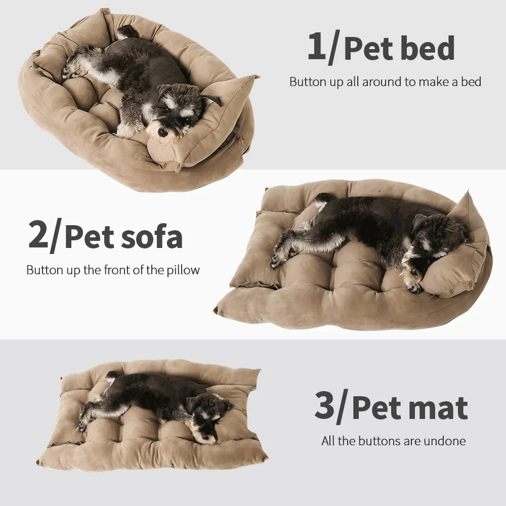 Soft Nest Bed for Dogs & Cats.
