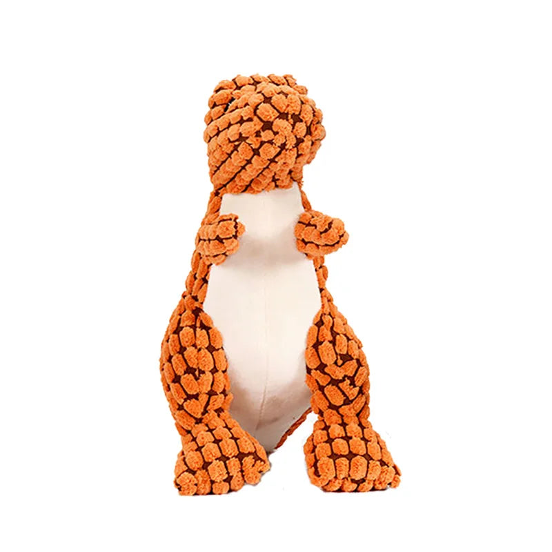 Dinosaur Plush Chew Toy.