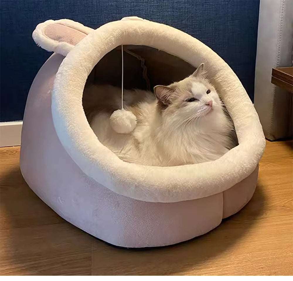 Cat Tent Cave Bed