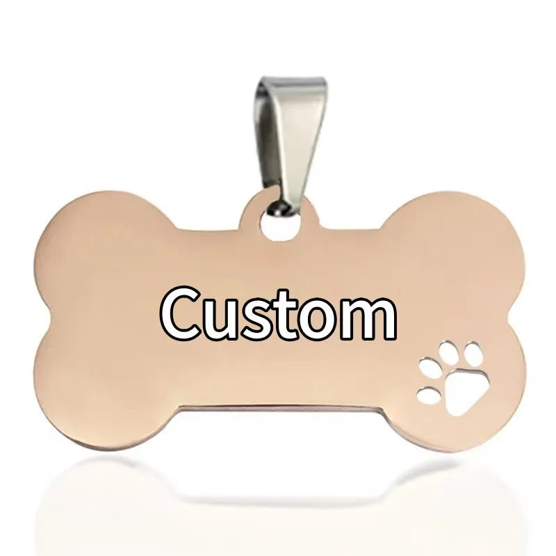 Personalized Stainless Steel Dog Tag