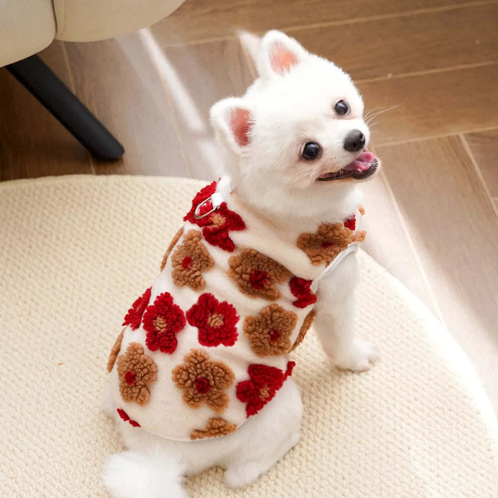 Floral Dog Jacket