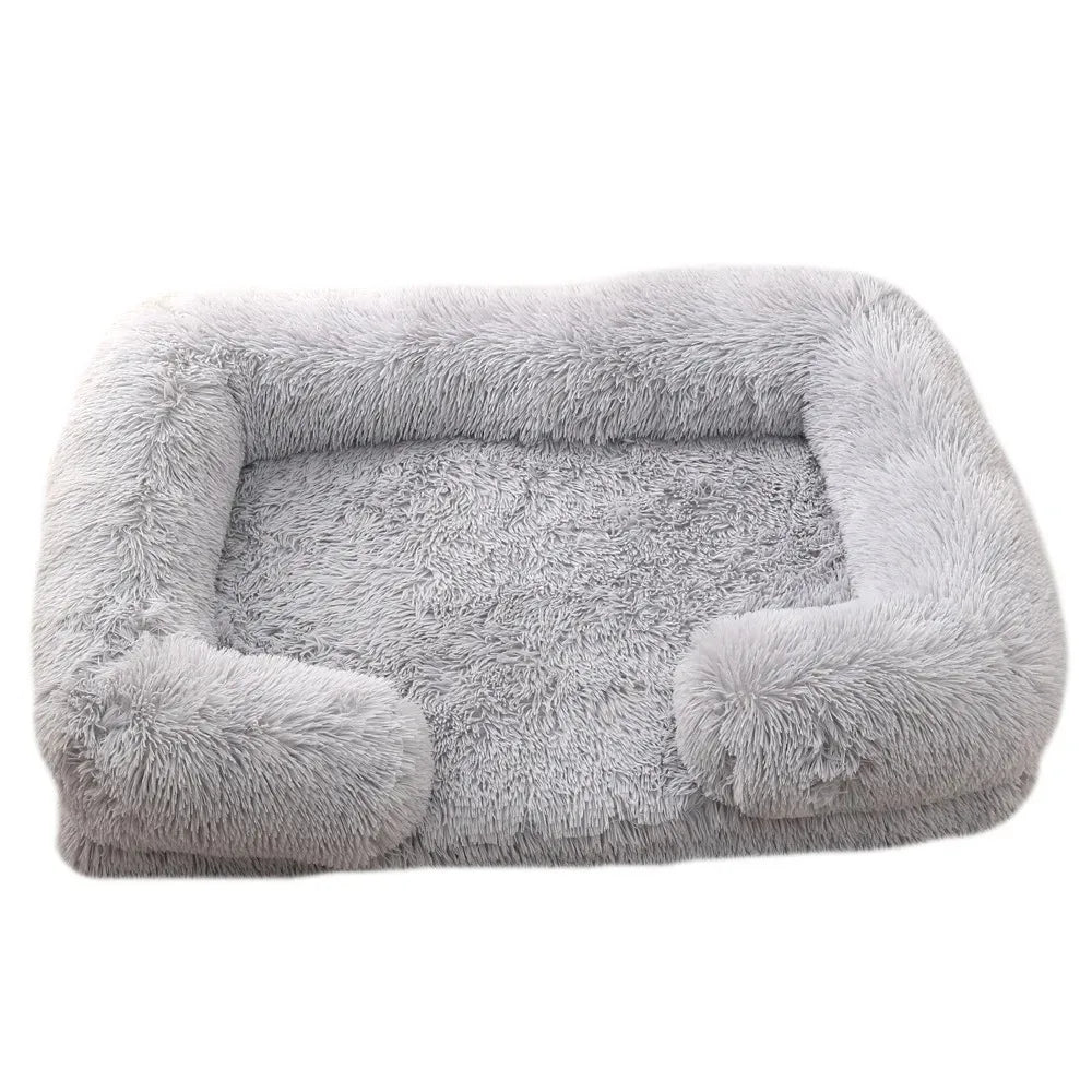 Luxury Fluffy Dog Sofa Bed