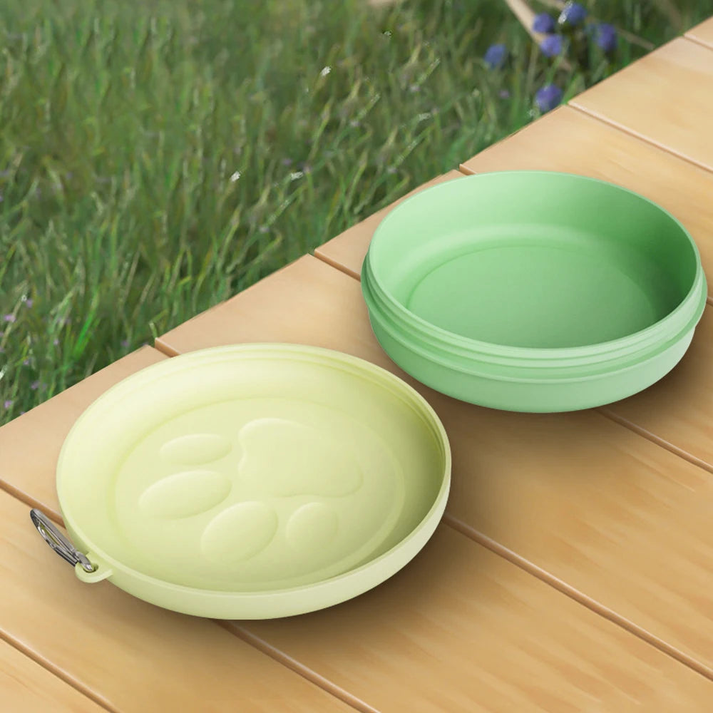 Portable Pet Feeder Bowl.