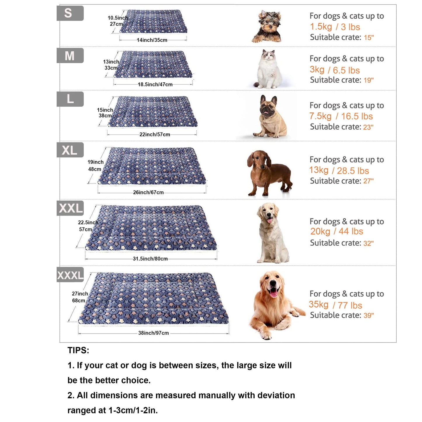 Soft Kennel Mat for Pets