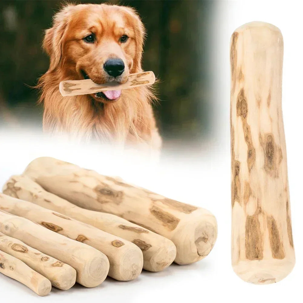 Eco-Friendly Wooden Chew Stick for Dogs