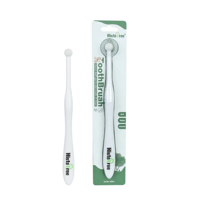 Round Head Pet Toothbrush.