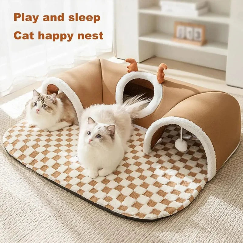 Cozy Cat House Tunne.