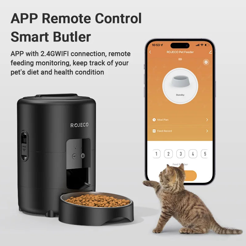 Smart Automatic Pet Feeder.