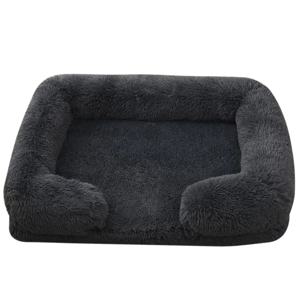 Luxury Fluffy Dog Sofa Bed