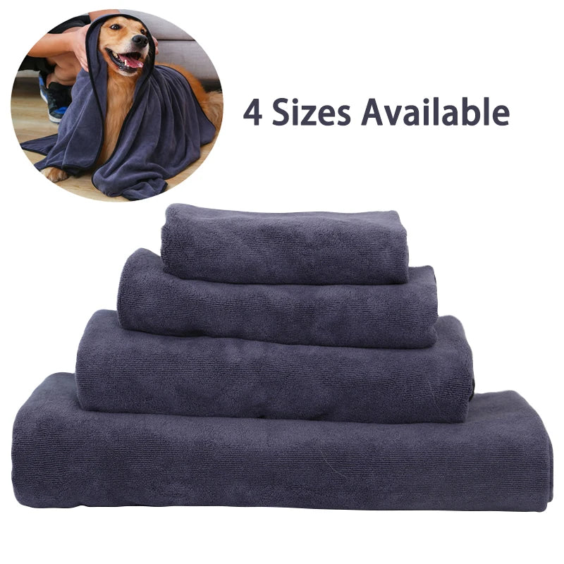 Microfiber Pet Bath Towel.