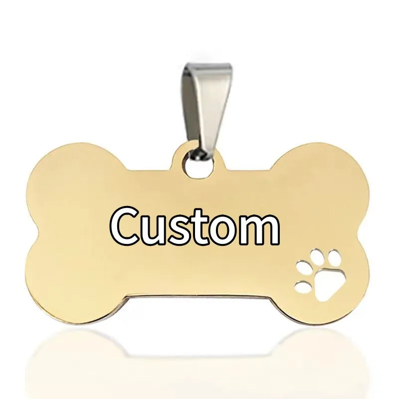 Personalized Stainless Steel Dog Tag