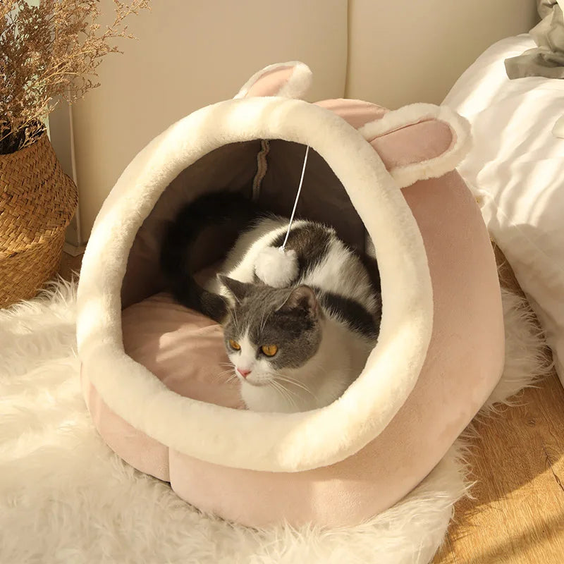 Cat Tent Cave Bed