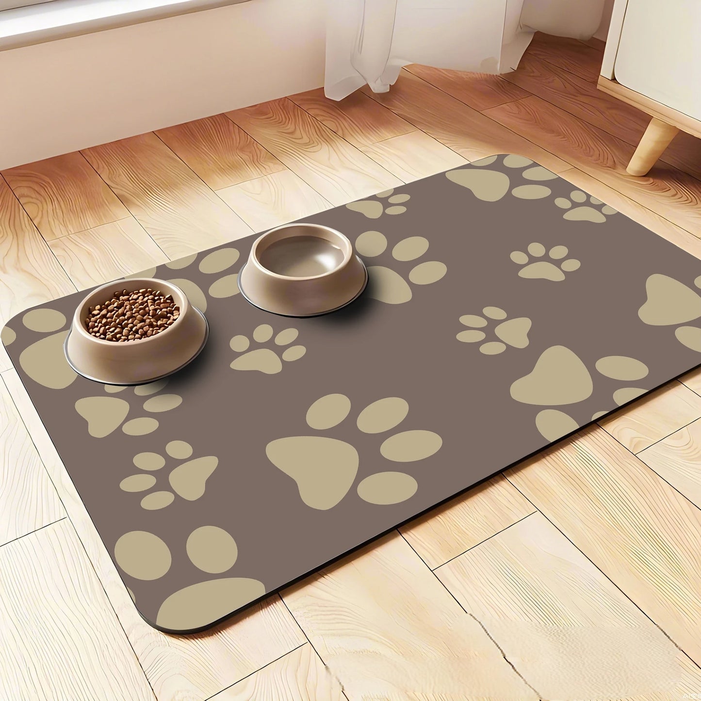 Non-Slip Dog & Cat Food Mat.