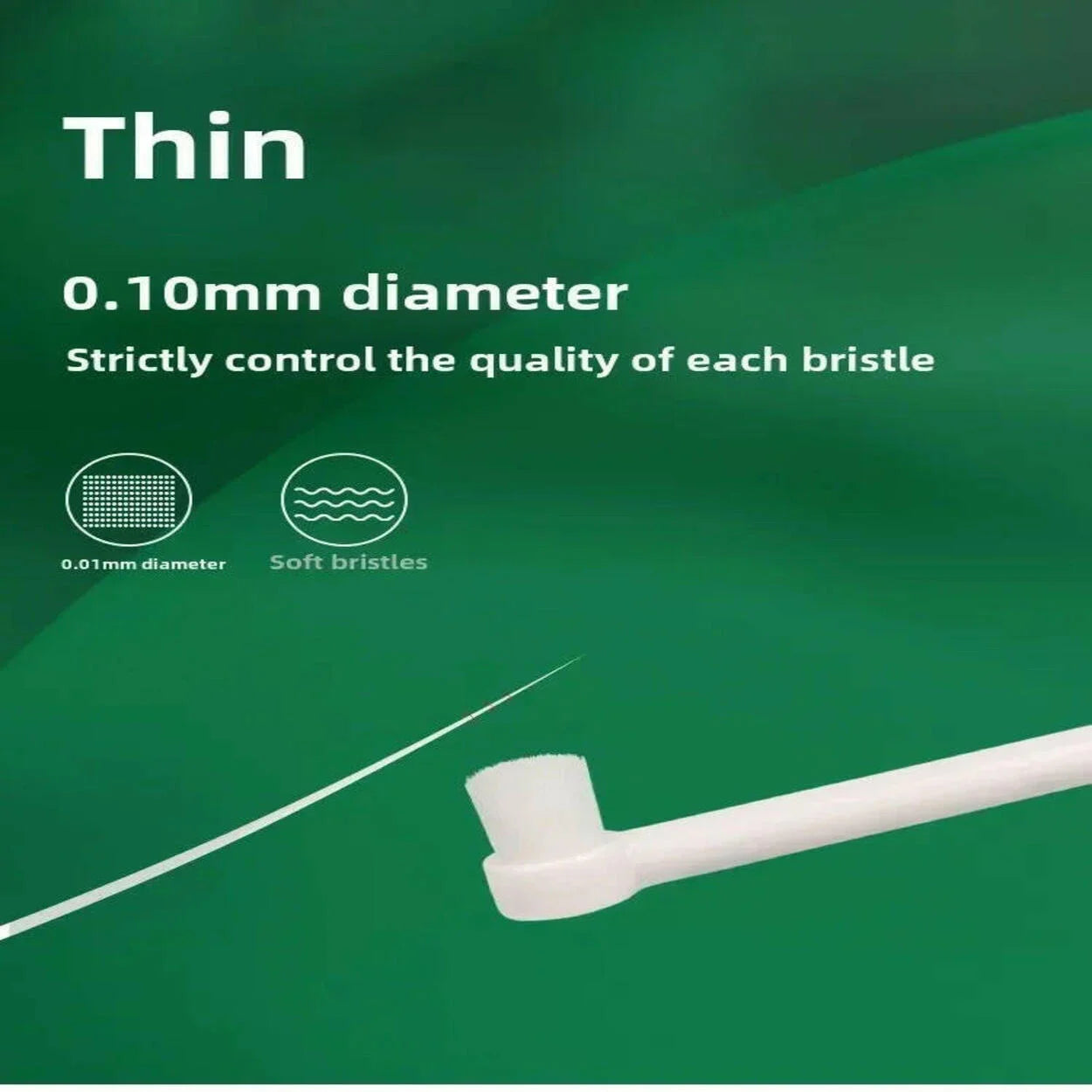 Round Head Pet Toothbrush