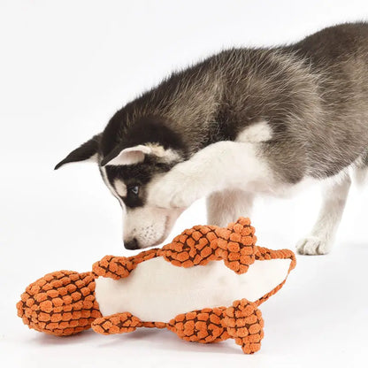 Dinosaur Plush Chew Toy.