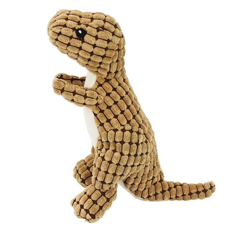 Dinosaur Plush Chew Toy.
