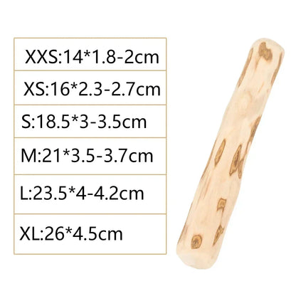 Eco-Friendly Wooden Chew Stick for Dogs
