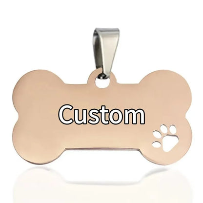 Personalized Stainless Steel Dog Tag