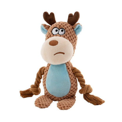Plush Chew Toy with Squeaker.