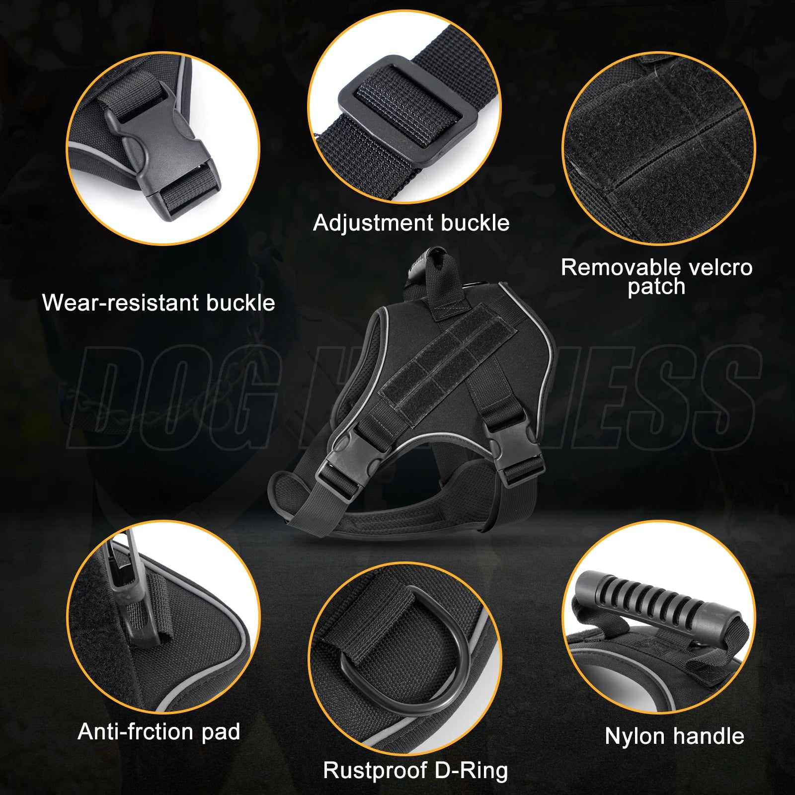 Dog Training Vest - Military Style.