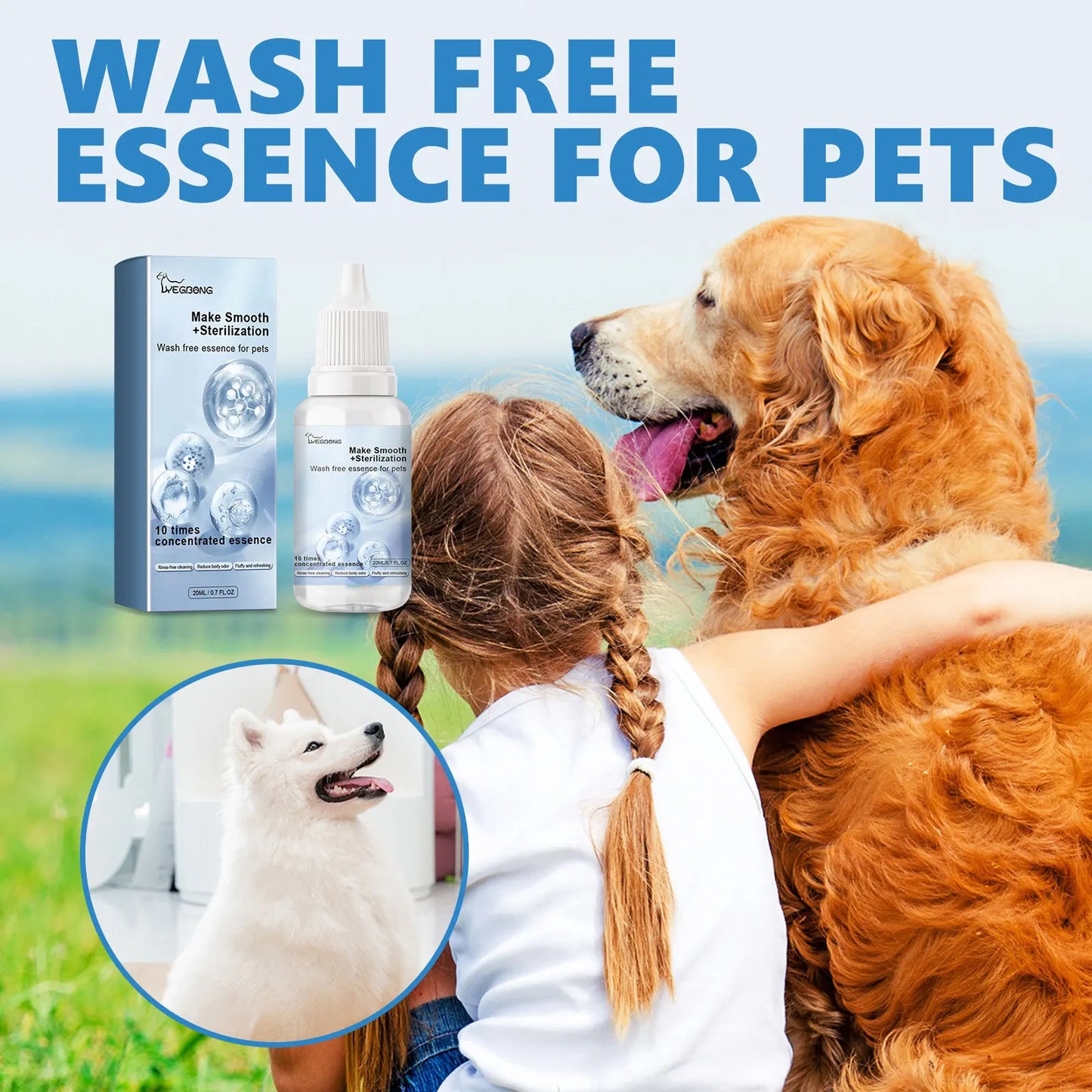 Deodorizing Pets Wash.