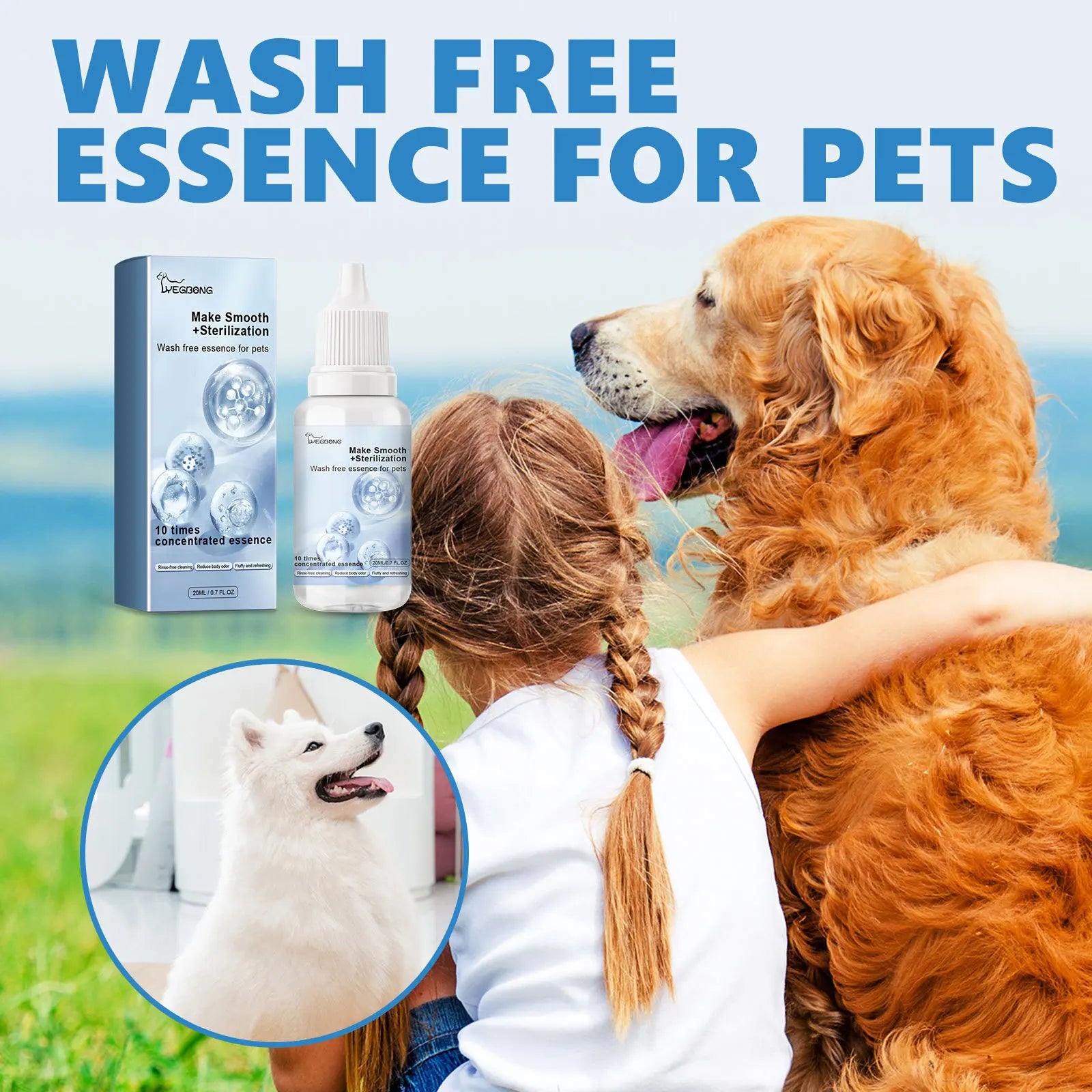 Deodorizing Pets Wash.