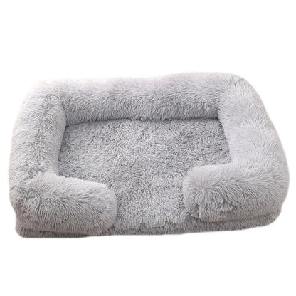 Luxury Fluffy Dog Sofa Bed