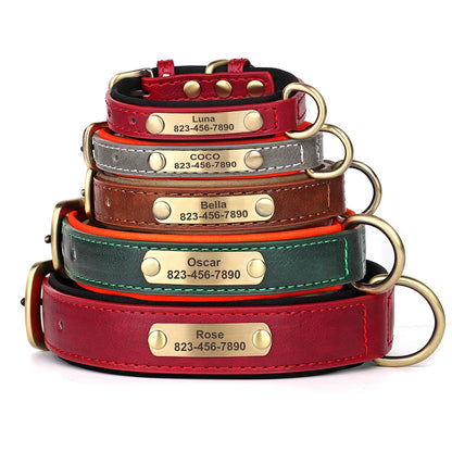 Personalized Dog Collar with ID Tag