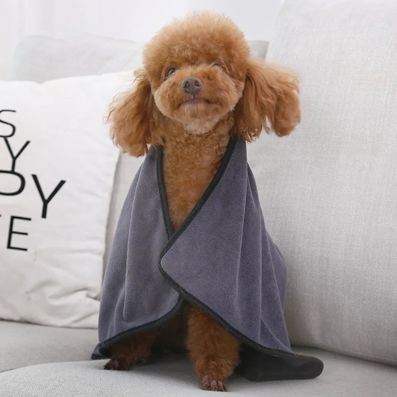 Microfiber Pet Bath Towel.