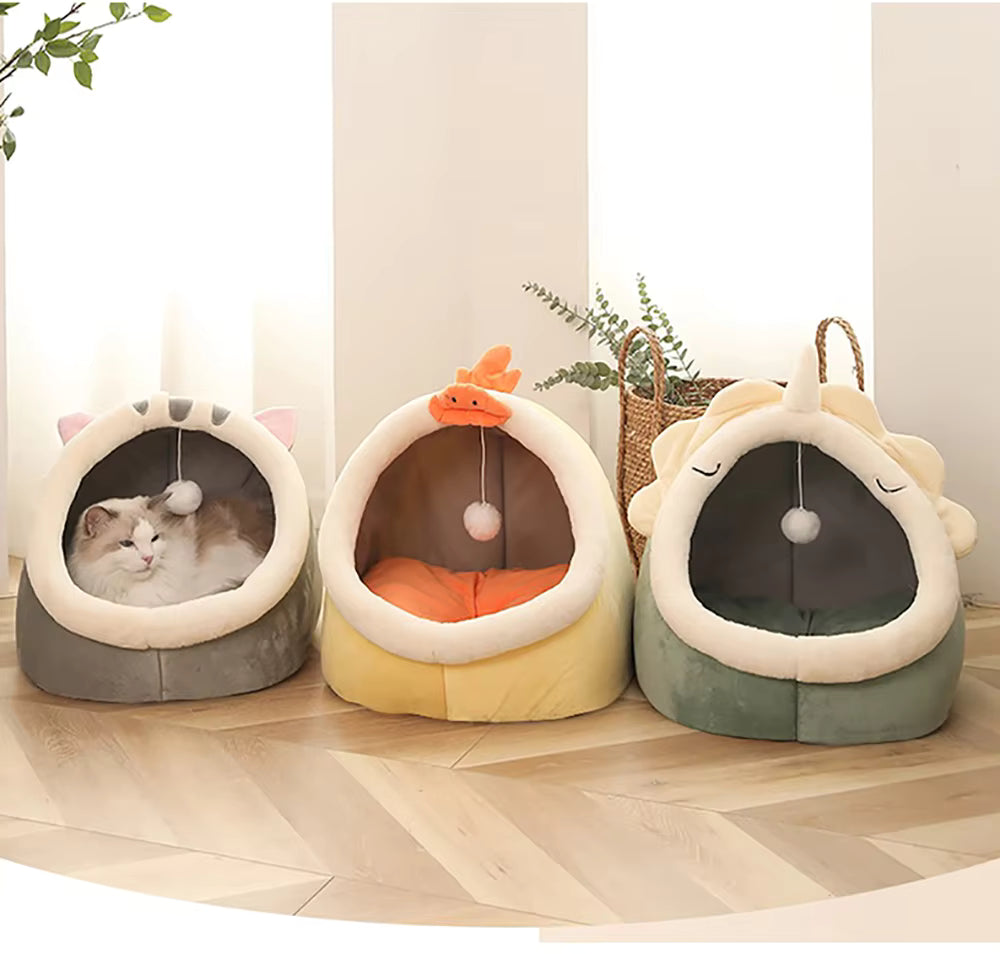 Cat Tent Cave Bed