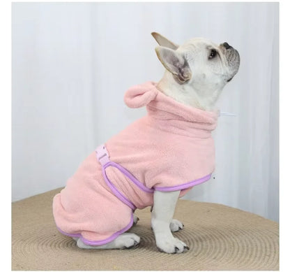 Super Absorbent Pet Bathrobe 