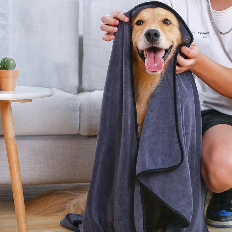 Microfiber Pet Bath Towel.
