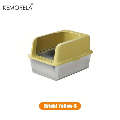 XL Stainless Steel Cat Litter Box.