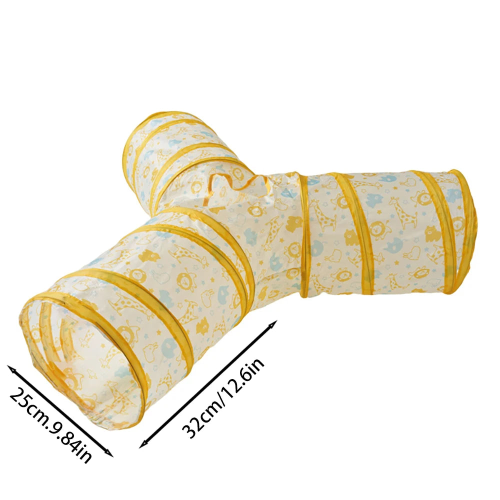 Interactive Cat Play Tunnel