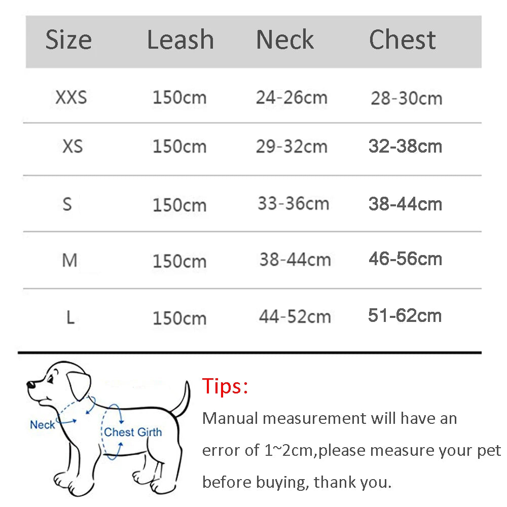Small Dog Walking Harness