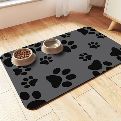 Non-Slip Dog & Cat Food Mat.