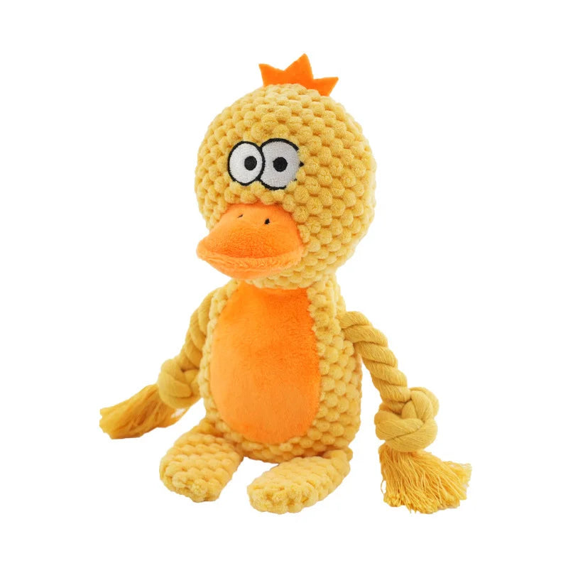 Plush Chew Toy with Squeaker.