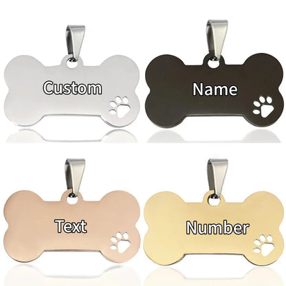 Personalized Stainless Steel Dog Tag