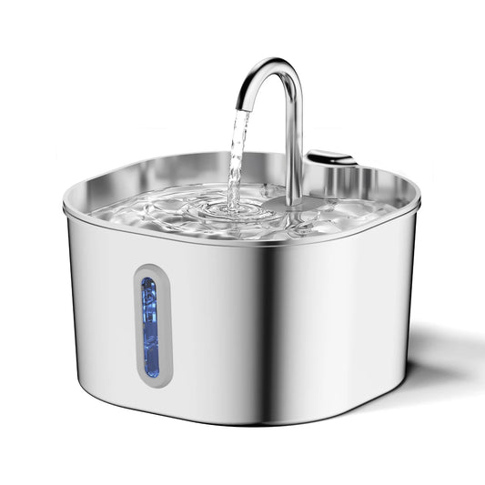 Stainless Steel Pet Water Fountain.