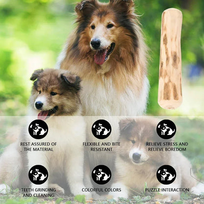 Eco-Friendly Wooden Chew Stick for Dogs