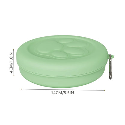 Portable Pet Feeder Bowl.
