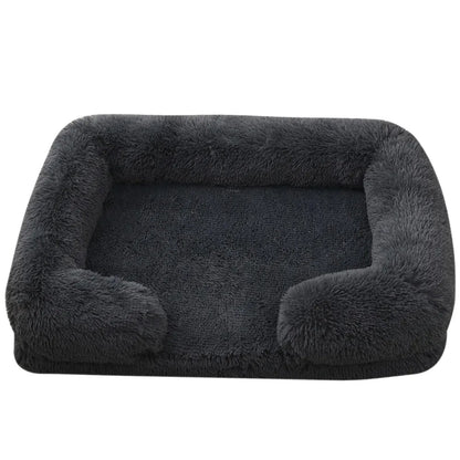 Luxury Fluffy Dog Sofa Bed
