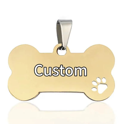 Personalized Stainless Steel Dog Tag