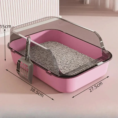 Semi-Enclosed Cat Toilet.