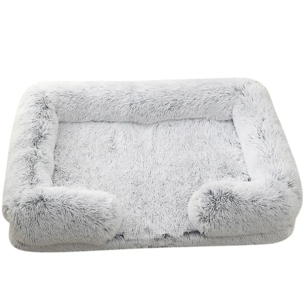 Luxury Fluffy Dog Sofa Bed