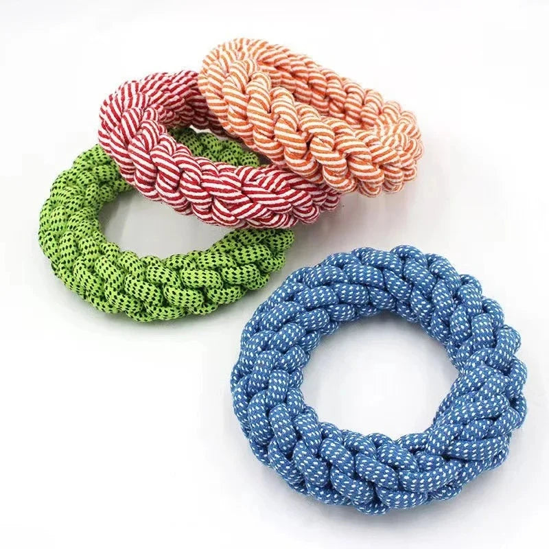 Tough rope toy for dogs