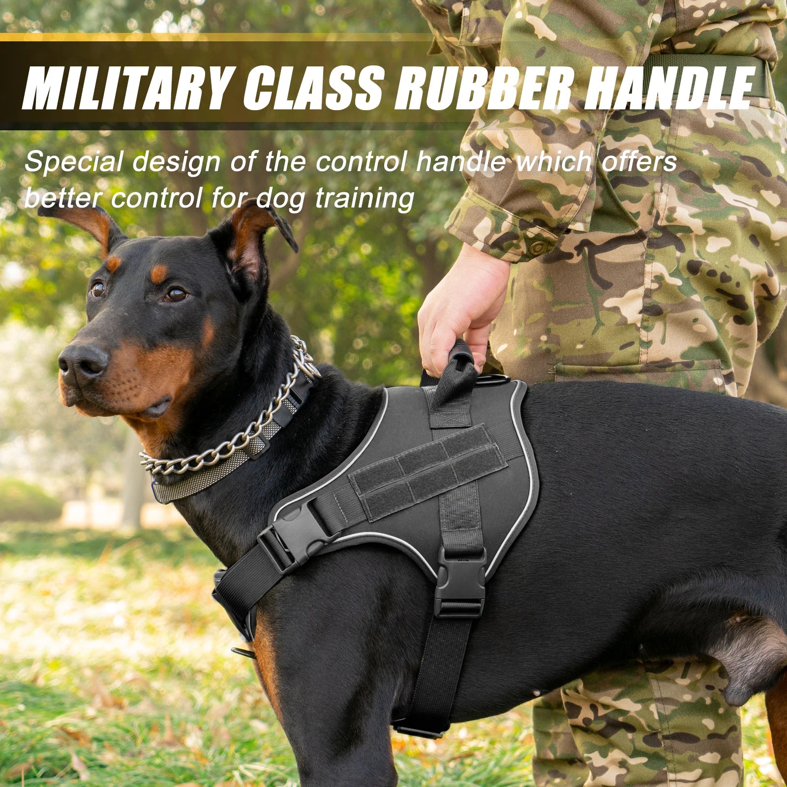 Dog Training Vest - Military Style.